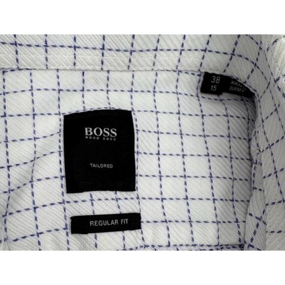 Grateful Dead Steal Your Face Hugo Boss Button Down Dress Shirt (15/38) - Picture 7 of 8